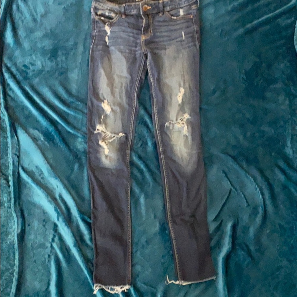 Hollister distressed jeans